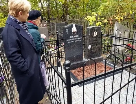 Восстановление места захоронения после похорон